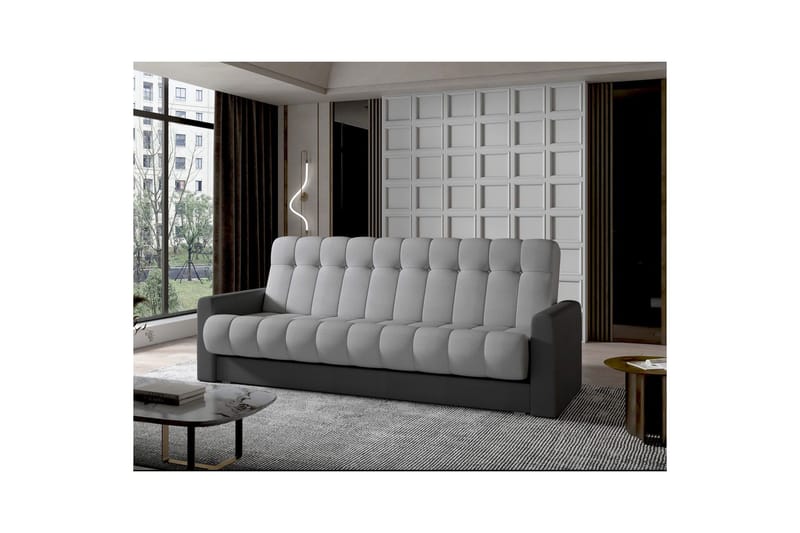 Soffa Eltap Garett 212x85x90 cm - Monolith 85, Monolith 97, Grå, Mörkgrå - Möbler - Soffa - Bäddsoffa