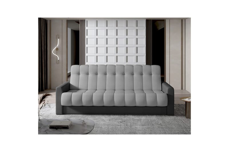 Soffa Eltap Garett 212x85x90 cm - Monolith 85, Monolith 97, Grå, Mörkgrå - Möbler - Soffa - Bäddsoffa