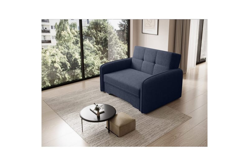 Soffa Eltap Laine 102x109x84 cm - Poco 40, Blå - Möbler - Soffa - Bäddsoffa