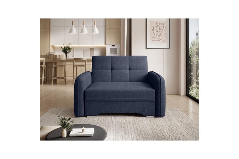 Soffa Eltap Laine 102x109x84 cm - Poco 40, Blå - Möbler - Soffa - Bäddsoffa