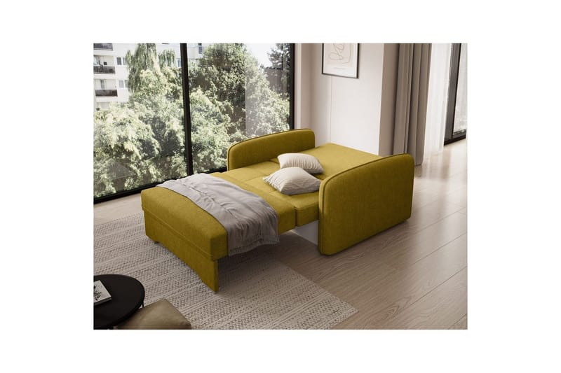 Soffa Eltap Laine 102x109x84 cm - Poco 50, Gul - Möbler - Soffa - Bäddsoffa