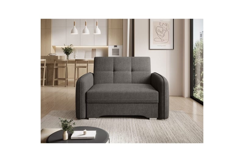 Soffa Eltap Laine 102x109x84 cm - Poco 5, Mörkgrå - Möbler - Soffa - Bäddsoffa