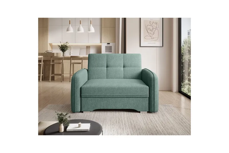 Soffa Eltap Laine 102x109x84 cm - Poco 100, Grön - Möbler - Soffa - Bäddsoffa