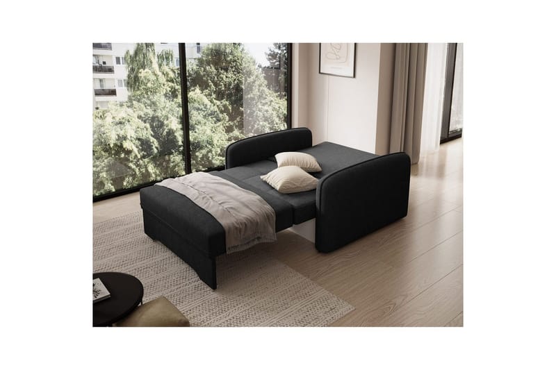 Soffa Eltap Laine 102x109x84 cm - Poco 10, Svart - Möbler - Soffa - Bäddsoffa