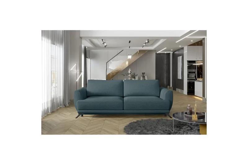 Soffa Eltap Megis 242x95x90 cm - Grande 75, Grön - Möbler - Soffa - Bäddsoffa