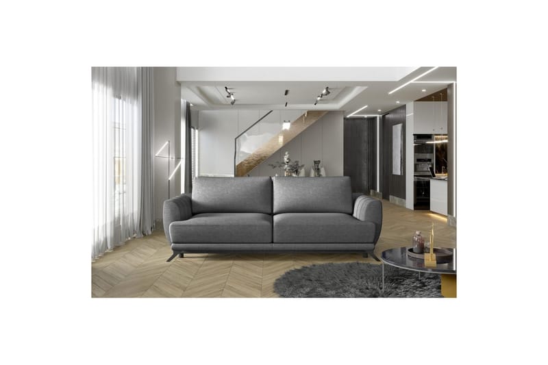 Soffa Eltap Megis 242x95x90 cm - Sawana 05, Grå - Möbler - Soffa - Bäddsoffa