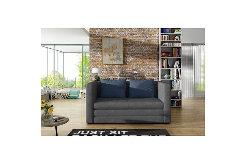 Soffa Eltap Neva 132x70x62 cm, Soro 93, Soro 76, Grå, Blå