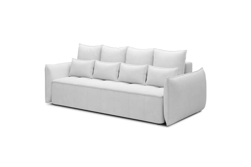 Soffa Eltap Weltton 242x106x94 cm - Paolli 01, Vit - Möbler - Soffa - Bäddsoffa