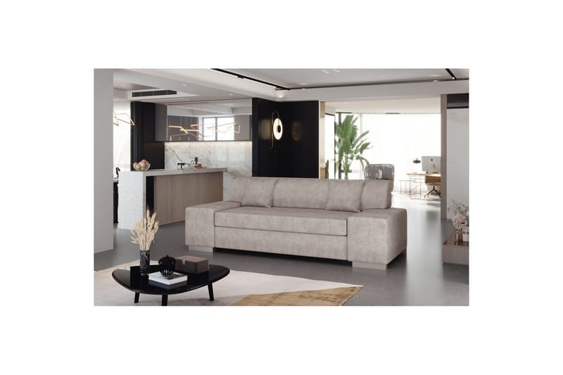Soffa Eltap Porto - Dora 21, Beige, 3210x92x73 cm - Möbler - Soffa - Bäddsoffa