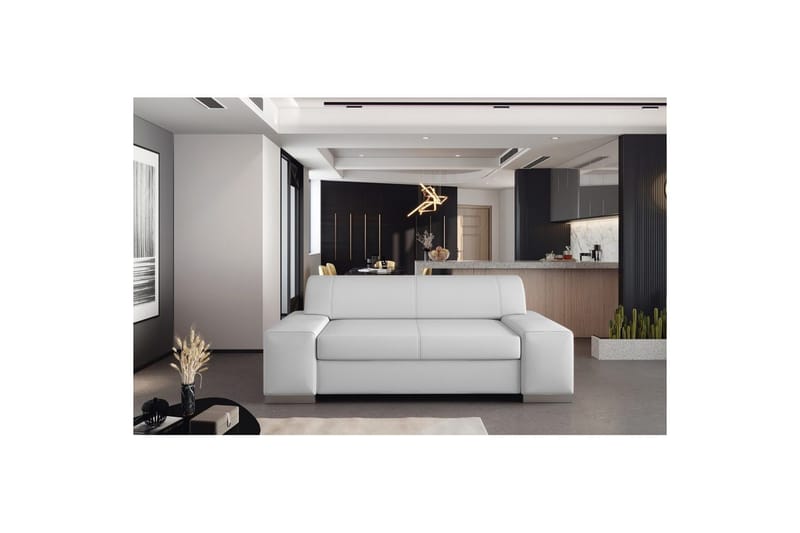Soffa Eltap Porto - Soft 17, Vit, 2190x62x73 cm - Möbler - Soffa - Bäddsoffa