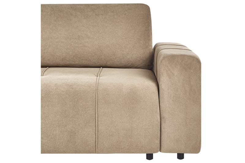 Soffa i höger hörn Högervänd Innvik - Brun, 213x156 cm - Möbler - Soffa - Bäddsoffa