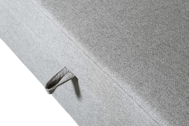 Soffa med förvaring grå 214 cm bred - Grå - Möbler - Soffa - Bäddsoffa
