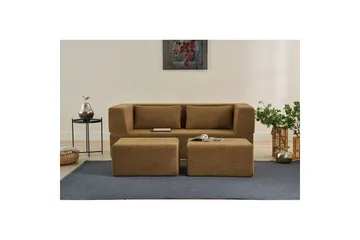 Solin Bäddsoffa 2-sits - Brun - Möbler - Soffa - Bäddsoffa