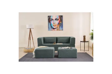 Solin Bäddsoffa 2-sits - Grön - Möbler - Soffa - Bäddsoffa
