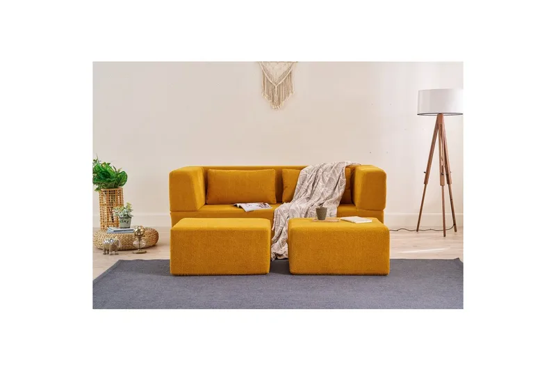 Solin Bäddsoffa 2-sits - Orange - Möbler - Soffa - Bäddsoffa
