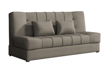 Sonia Bäddsoffa 194x90x88 cm LED-belysning - Brun - Möbler - Soffa - Bäddsoffa