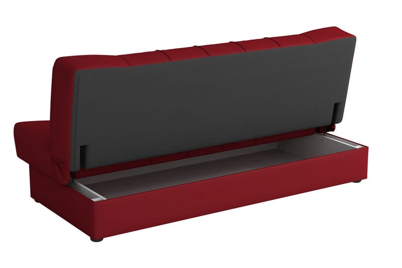 Sonia Bäddsoffa 194x90x88 cm LED-belysning - Brun - Möbler - Soffa - Bäddsoffa