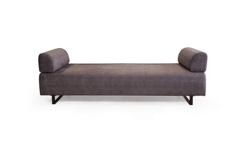 Southburn 3-sits Bäddsoffa 90x220 cm i Tyg med Ensidigt Armstöd - Svart - Möbler - Soffa - Bäddsoffa
