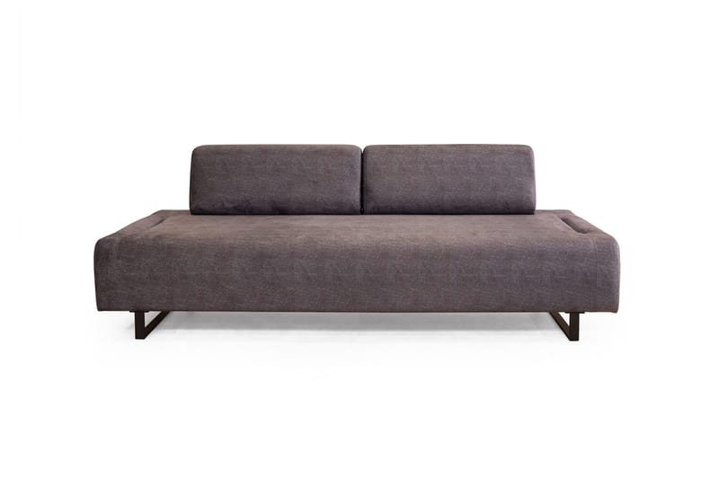 Southburn 3-sits Bäddsoffa 90x220 cm i Tyg med Ensidigt Armstöd - Svart - Möbler - Soffa - Bäddsoffa