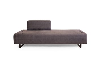 Southburn 3-sits Bäddsoffa 90x220 cm i Tyg med Ensidigt Armstöd - Svart - Möbler - Soffa - Bäddsoffa