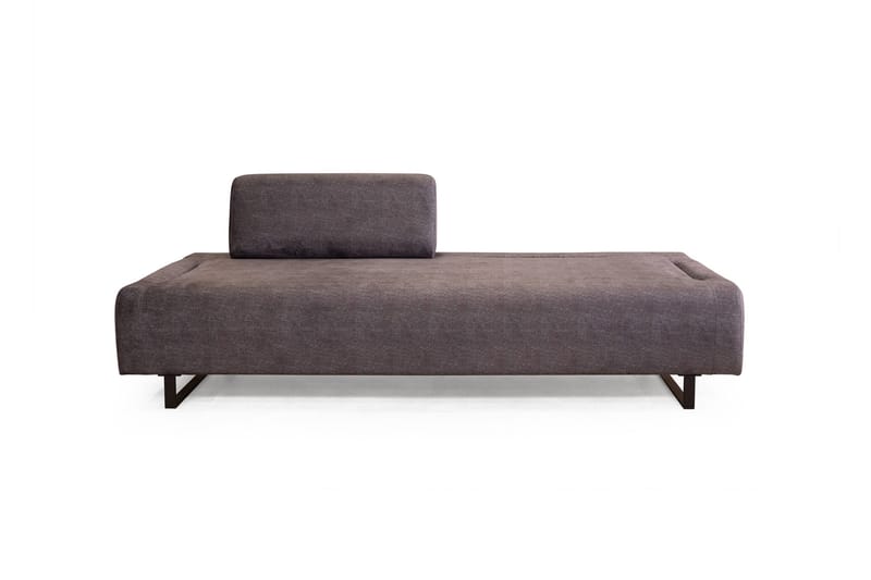Southburn 3-sits Bäddsoffa 90x220 cm i Tyg med Ensidigt Armstöd - Svart - Möbler - Soffa - Bäddsoffa