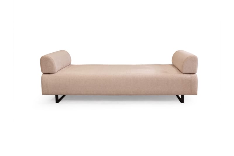Southburn 3-sits Bäddsoffa 90x220 cm i Tyg med Lösa Ryggkuddar - Beige - Möbler - Soffa - Bäddsoffa