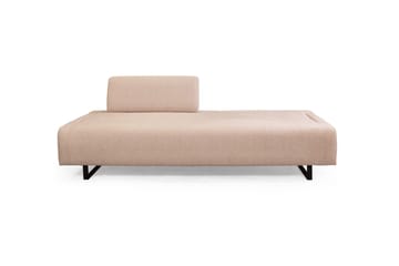 Southburn 3-sits Bäddsoffa 90x220 cm i Tyg med Lösa Ryggkuddar - Beige - Möbler - Soffa - Bäddsoffa