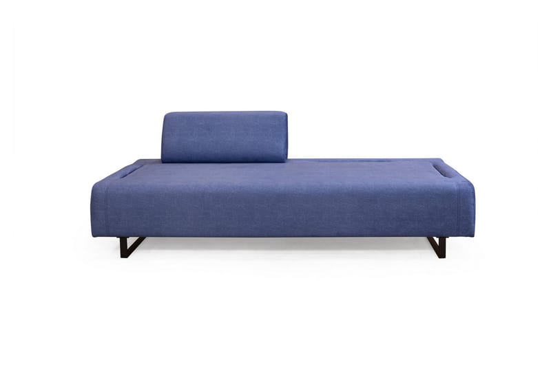Southburn 3-sits Bäddsoffa 90x220 cm i Tyg med Lösa Ryggkuddar - Blå - Möbler - Soffa - Bäddsoffa
