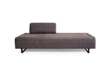 Southburn 3-sits Bäddsoffa 90x220 cm i Tyg med Lösa Ryggkuddar - Svart - Möbler - Soffa - Bäddsoffa