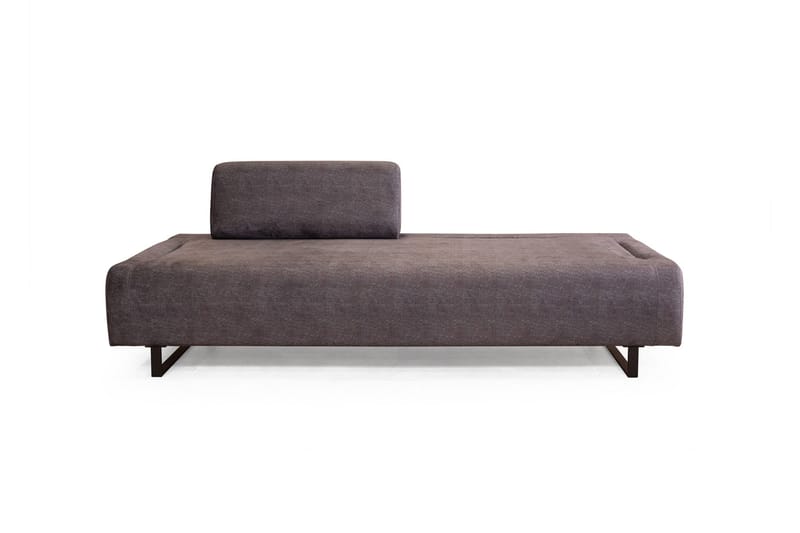 Southburn 3-sits Bäddsoffa 90x220 cm i Tyg med Lösa Ryggkuddar - Svart - Möbler - Soffa - Bäddsoffa