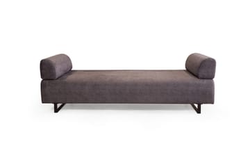 Southburn 3-sits Bäddsoffa 90x220 cm i Tyg med Lösa Ryggkuddar - Svart - Möbler - Soffa - Bäddsoffa