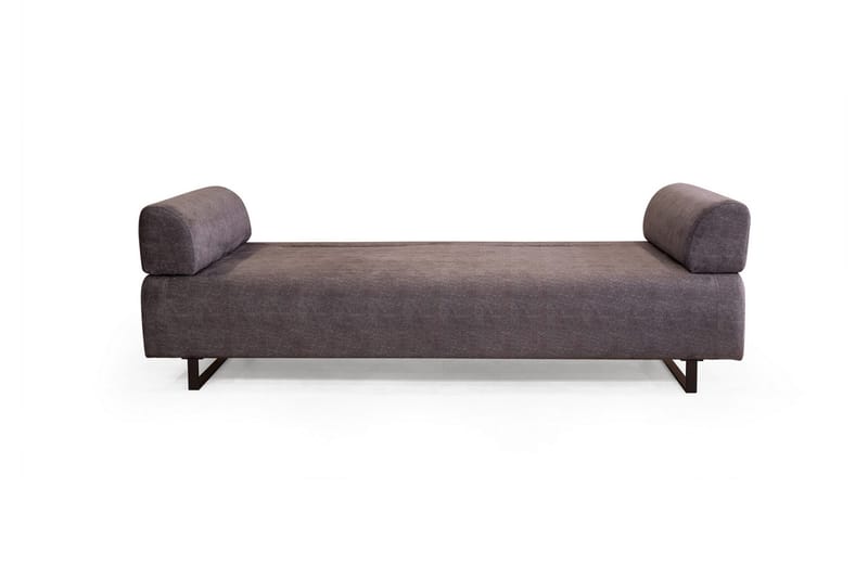 Southburn 3-sits Bäddsoffa 90x220 cm i Tyg med Lösa Ryggkuddar - Svart - Möbler - Soffa - Bäddsoffa