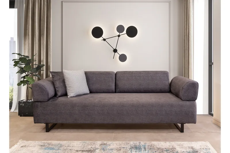 Southburn Bäddsoffa 3-sits - Antracit - Möbler - Soffa - Bäddsoffa