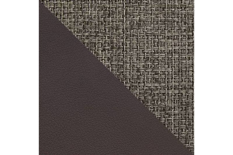 Square Bäddsoffa 222x90x88 cm - Brun/Grå - Möbler - Soffa - Bäddsoffa