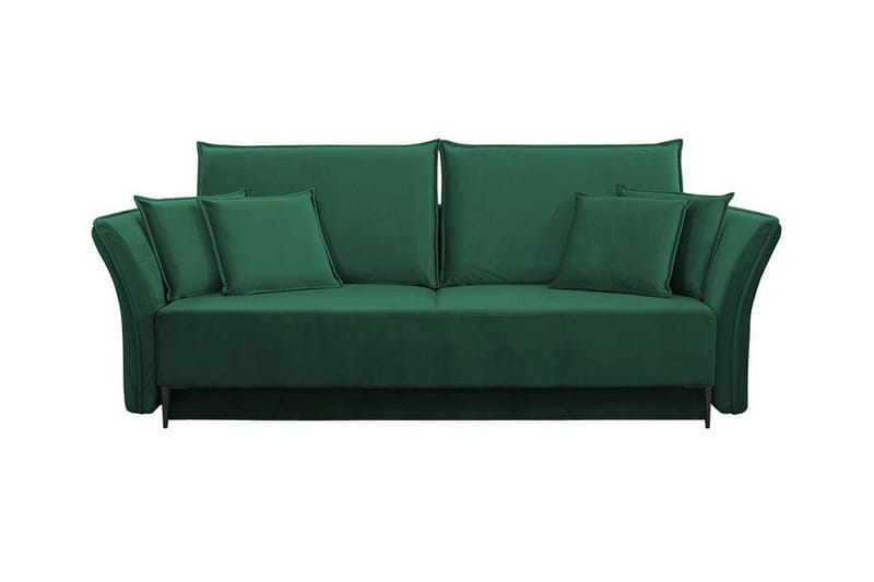 Staffin 3-sits Bäddsoffa NO_BRAND Dark green - Möbler - Soffa - Bäddsoffa