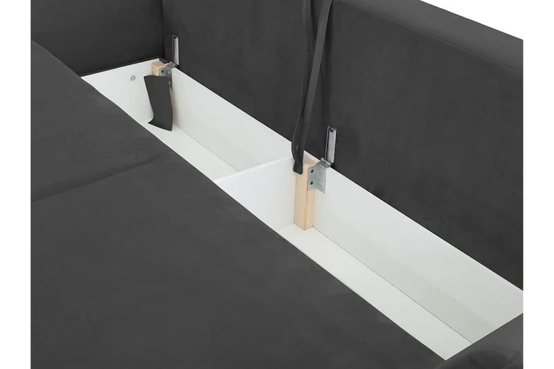 Staffin 3-sits Bäddsoffa NO_BRAND Dark grey - Möbler - Soffa - Bäddsoffa