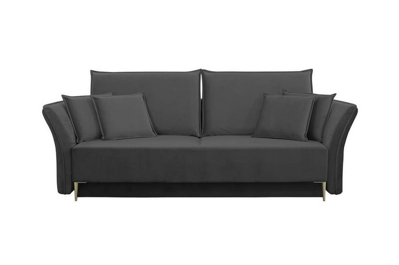 Staffin 3-sits Bäddsoffa NO_BRAND Dark grey - Möbler - Soffa - Bäddsoffa