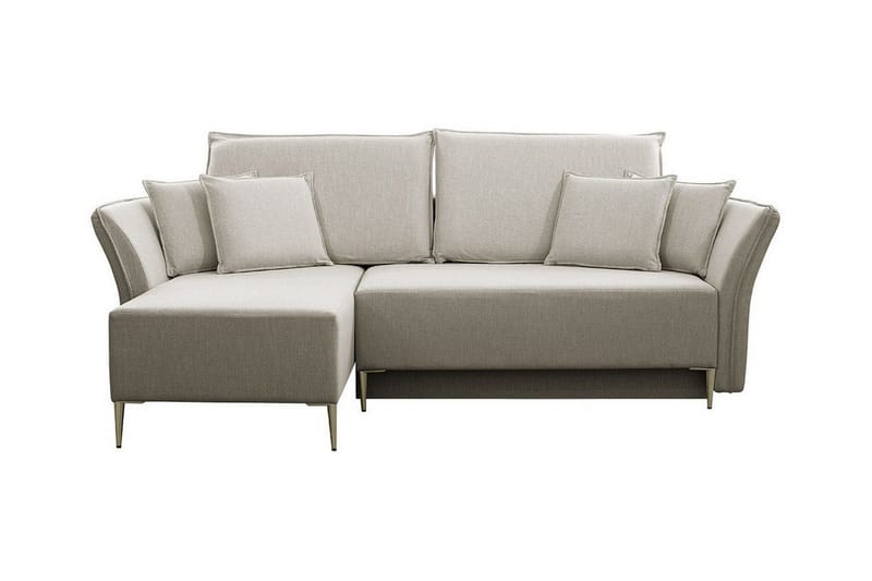 Staffin 3-sits Hörnbäddsoffa beige - Möbler - Soffa - Bäddsoffa