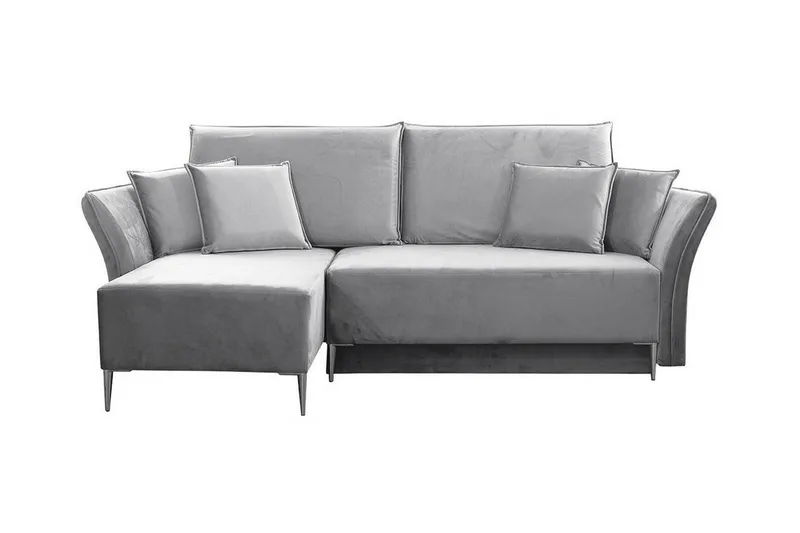 Staffin 3-sits Hörnbäddsoffa Ljusgrå - Möbler - Soffa - Bäddsoffa