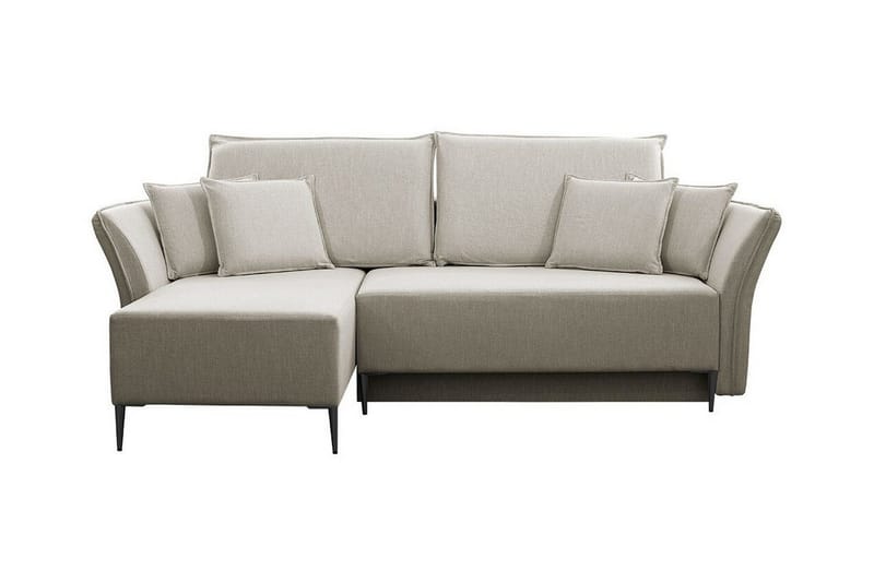Staffin 3-sits Hörnbäddsoffa NO_BRAND beige - Möbler - Soffa - Bäddsoffa