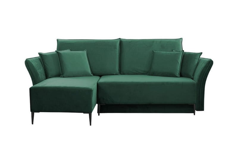 Staffin 3-sits Hörnbäddsoffa NO_BRAND Dark green - Möbler - Soffa - Bäddsoffa