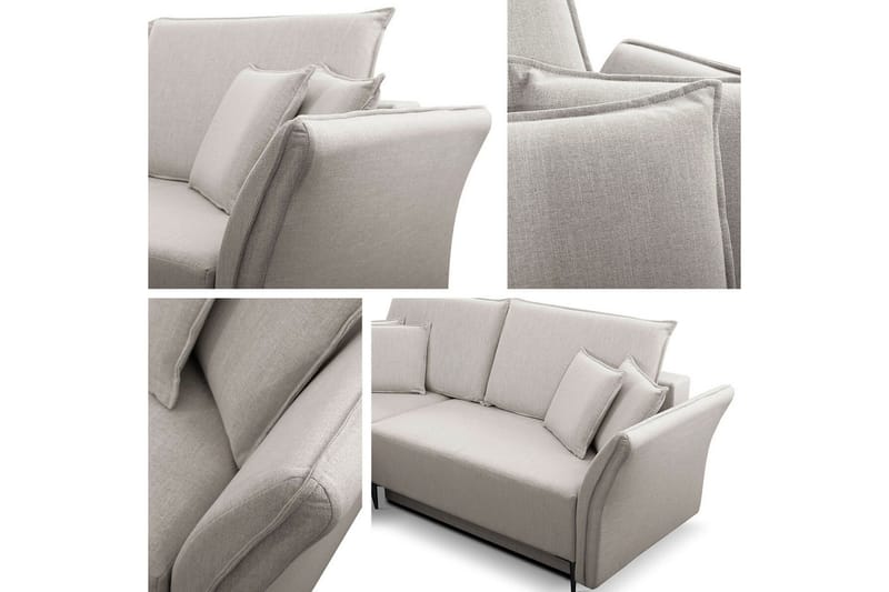 Staffin 3-sits Hörnbäddsoffa NO_BRAND Dark green - Möbler - Soffa - Bäddsoffa
