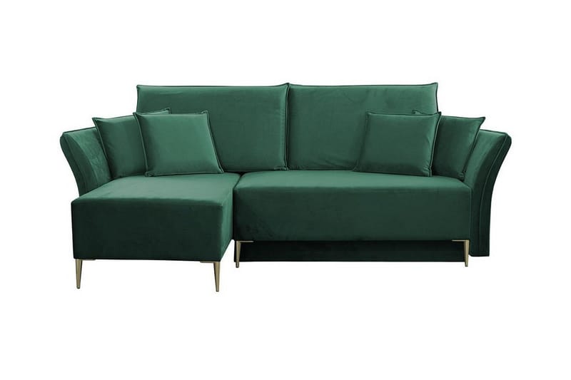 Staffin 3-sits Hörnbäddsoffa NO_BRAND Dark green - Möbler - Soffa - Bäddsoffa