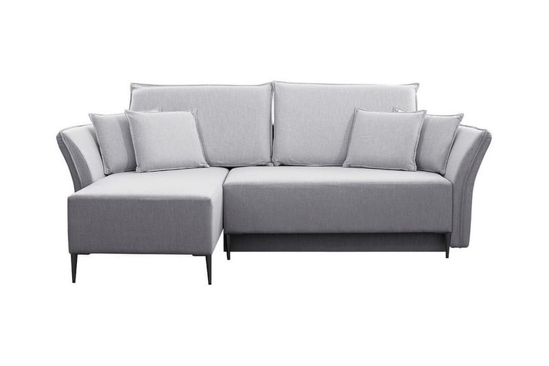 Staffin 3-sits Hörnbäddsoffa NO_BRAND Light grey/Dark grey - Möbler - Soffa - Bäddsoffa