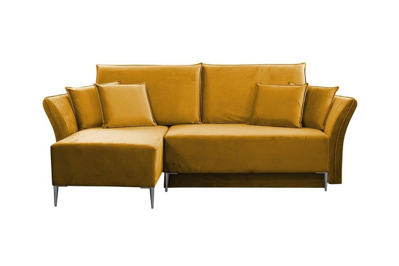 Staffin 3-sits Hörnbäddsoffa NO_BRAND Yellow - Möbler - Soffa - Bäddsoffa