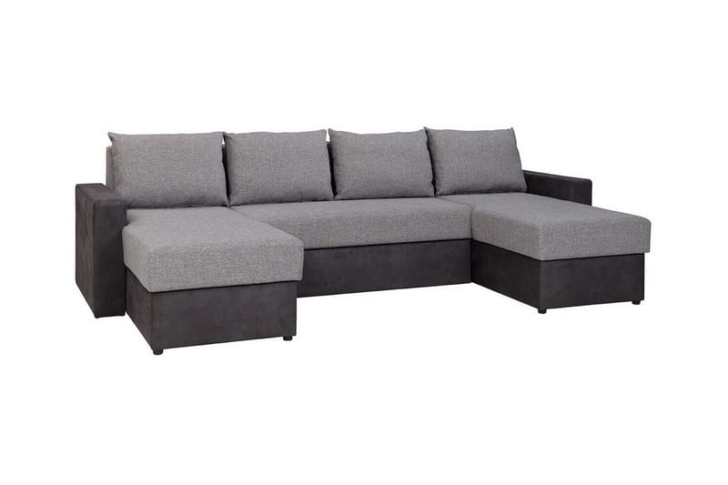 Staffin 4-sits Hörnbäddsoffa Light grey/Dark grey, undefined
