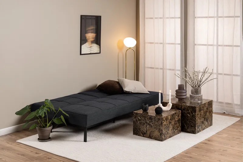 Stefan 2-sits Bäddsoffa - Grå - Möbler - Soffa - Bäddsoffa