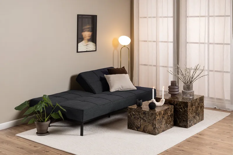 Stefan 2-sits Bäddsoffa - Grå - Möbler - Soffa - Bäddsoffa