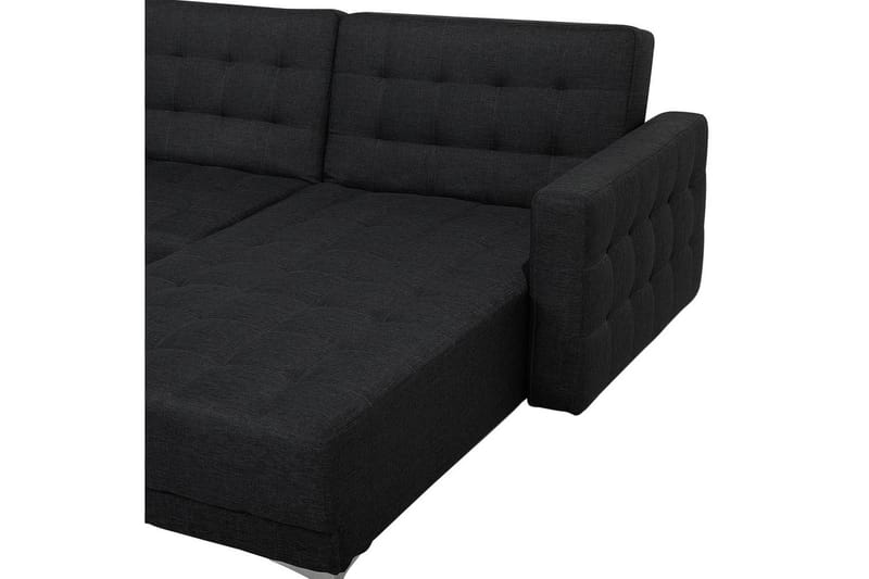 Stor soffa Aberdeen Grå/Silver - Grå/Silver - Möbler - Soffa - Bäddsoffa