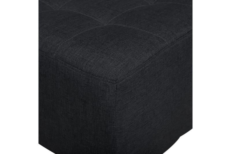 Stor soffa Aberdeen Grå/Silver - Grå/Silver - Möbler - Soffa - Bäddsoffa